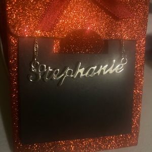 Adorable! Stephanie name necklace